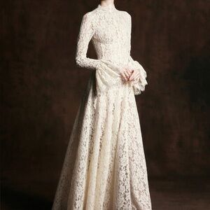 Huong Boutique Lys Lace Maxi Dress